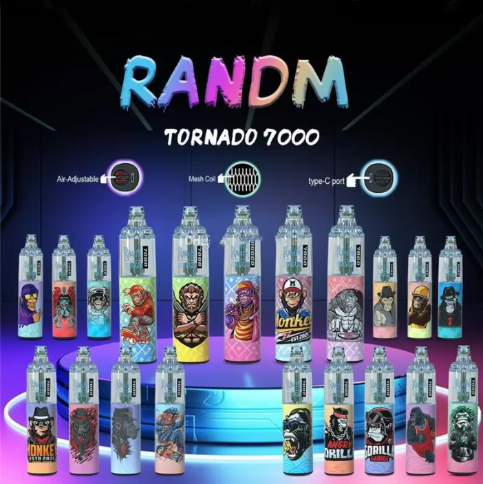 alfakarjuice.com RandM Tornado 7K(7000) Puffs 14ml E-liquid 850mAh Battery 2% 5% Nicotine Rechargeable (type-C) Disposable Vape