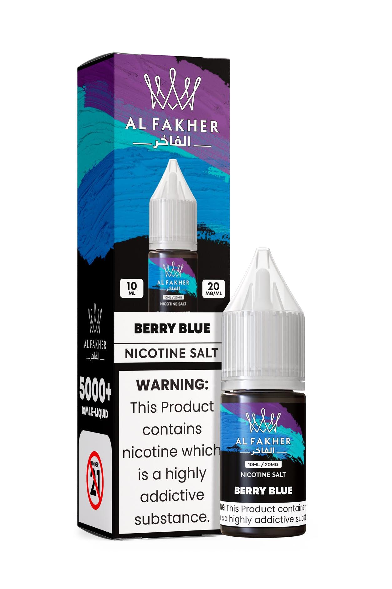 alfakarjuice.com Berry Blue 20MG Strengths 10ML 5000+ Nic Salt E-LIQUIDS by Al Fakher