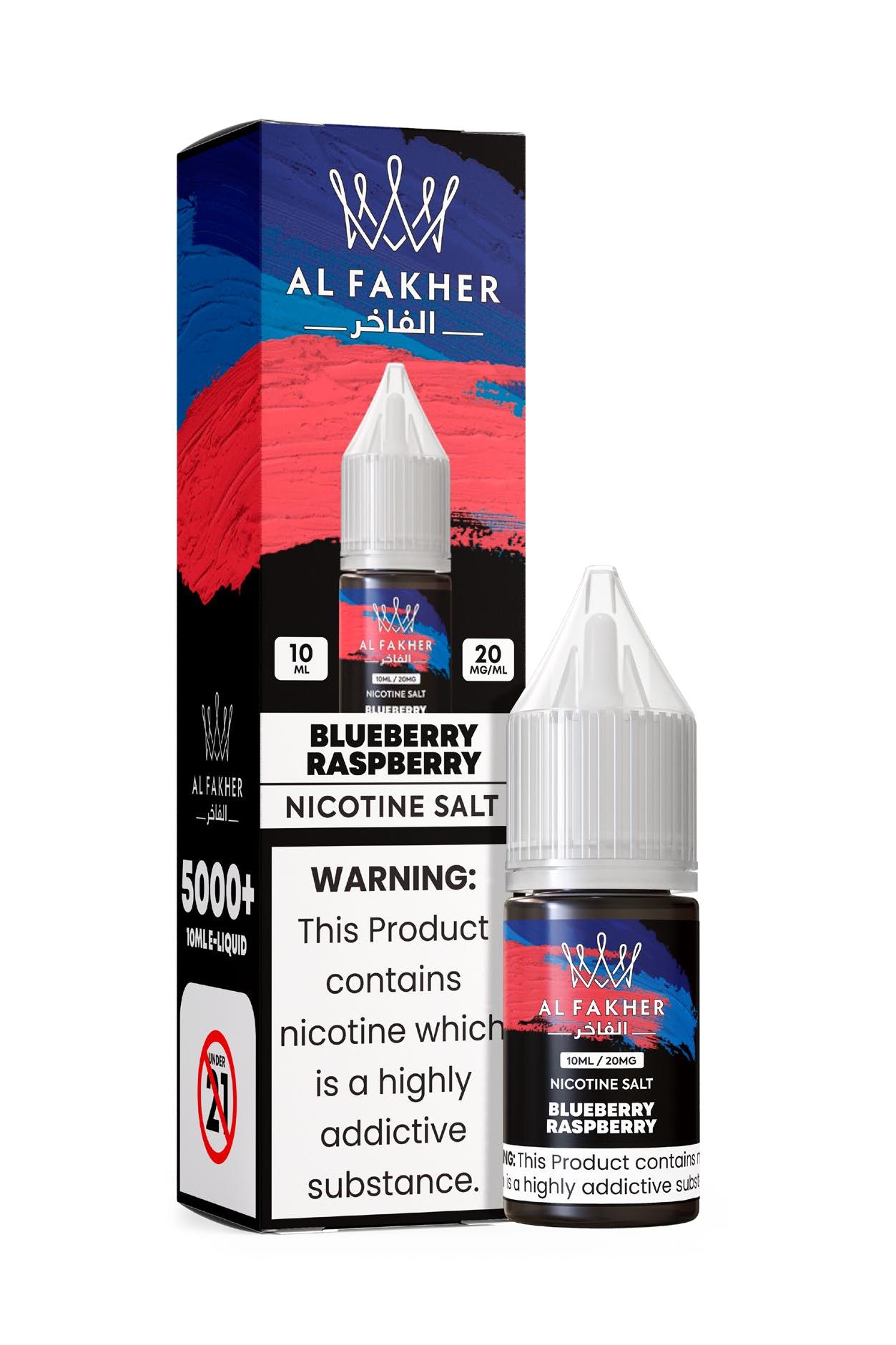alfakarjuice.com Blueberry Raspberry 20MG Strengths 10ML 5000+ Nic Salt E-LIQUIDS by Al Fakher
