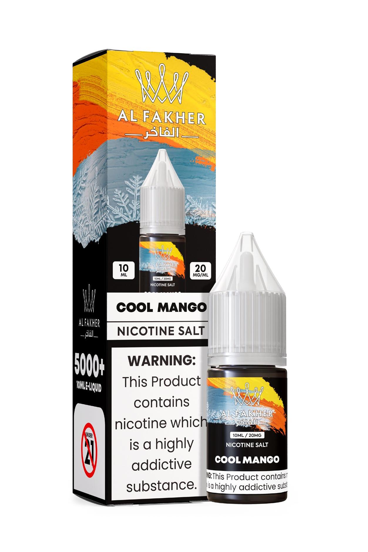 alfakarjuice.com Cool Mango 20MG Strengths 10ML 5000+ Nic Salt E-LIQUIDS by Al Fakher