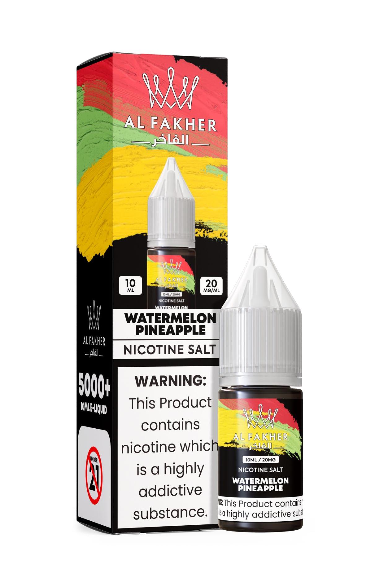 alfakarjuice.com Watermelon Pineapple 20MG Strengths 10ML 5000+ Nic Salt E-LIQUIDS by Al Fakher