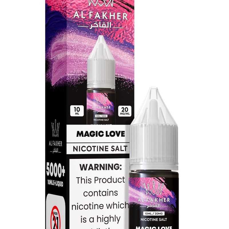 alfakarjuice.com MAGIC LOVE 20MG Strengths 10ML Bottles 5000+ Nic Salt E-LIQUIDS by Al Fakher