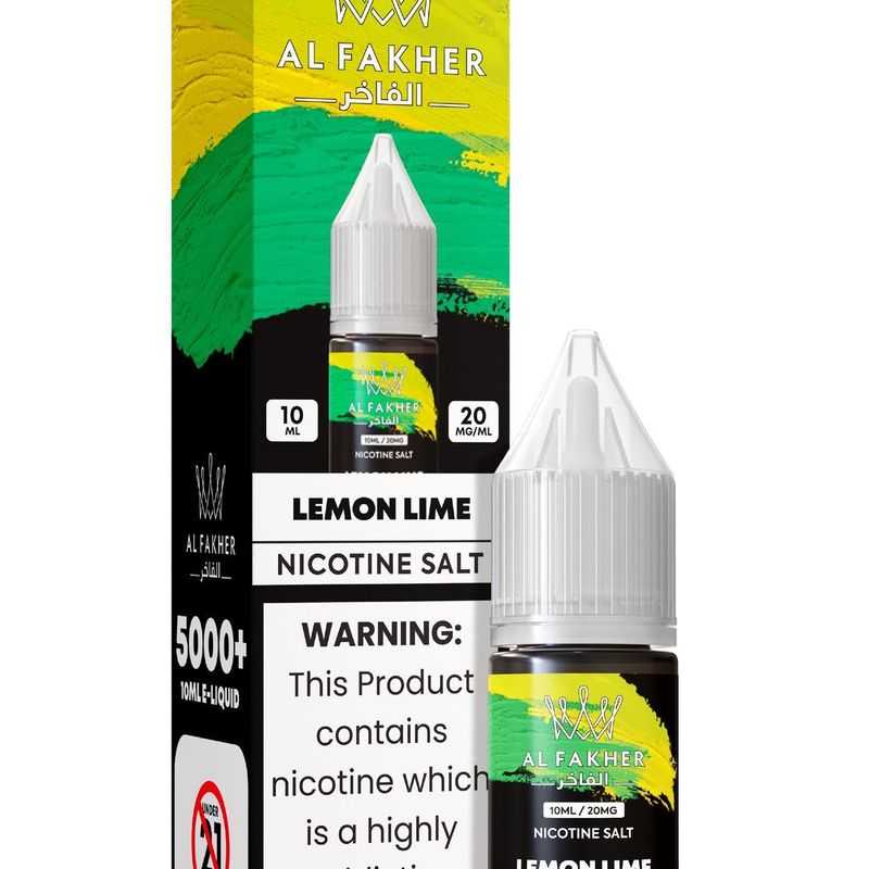 alfakarjuice.com Lemon Mint 20MG Strengths 10ML 5000+ Nic Salt E-LIQUIDS by Al Fakher