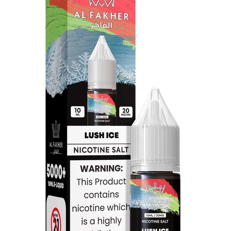alfakarjuice.com Lush Ice 20MG Strengths 10ML 5000+ Nic Salt E-LIQUIDS by Al Fakher