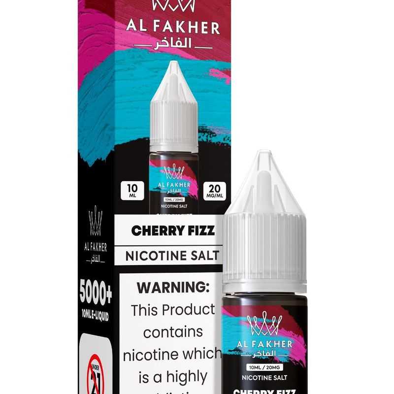 alfakarjuice.com Cherry Fizz 20MG Strengths 10ML 5000+ Nic Salt E-LIQUIDS by Al Fakher