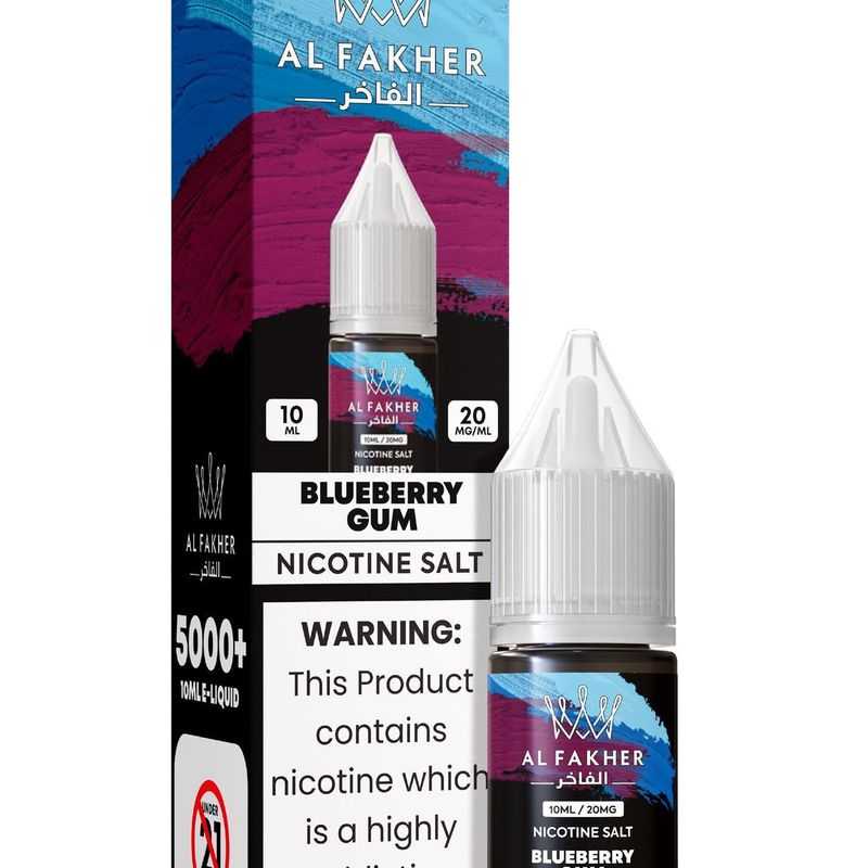 alfakarjuice.com Blueberry Gum 20MG Strengths 10ML 5000+ Nic Salt E-LIQUIDS by Al Fakher